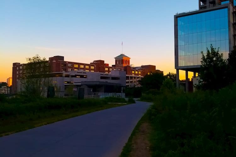 Atlanta Beltline in the evening