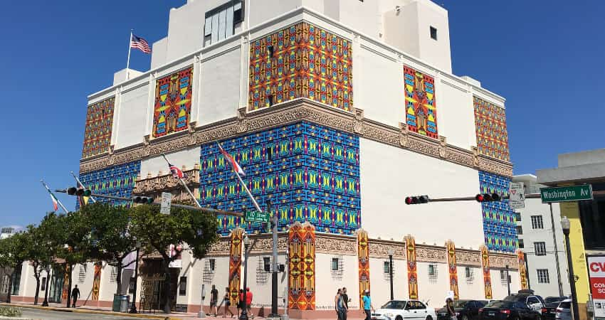 The outside of The Wolfsonian museum