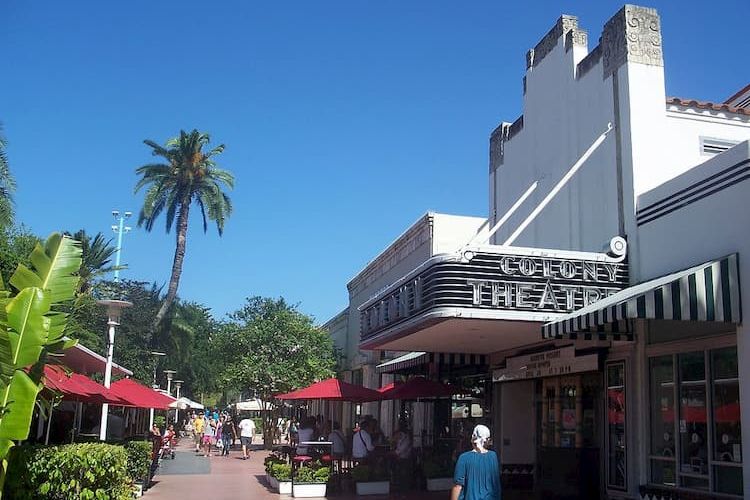 The Colony Theatre in Miami