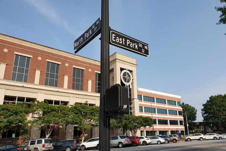 Downtown Marietta street signs