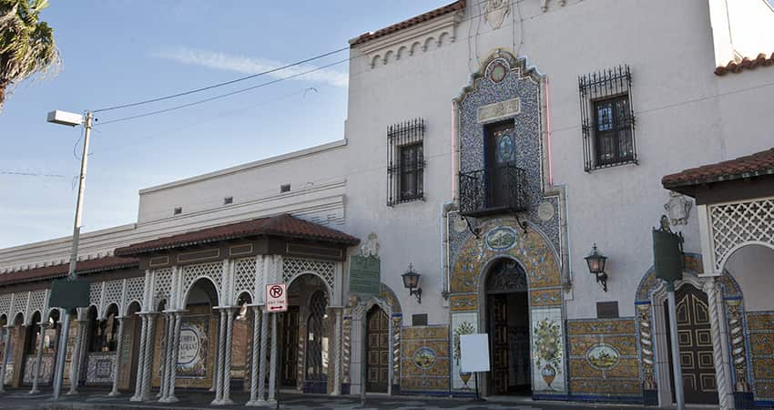 Exterior of a historic building in Ybor City, Tampa