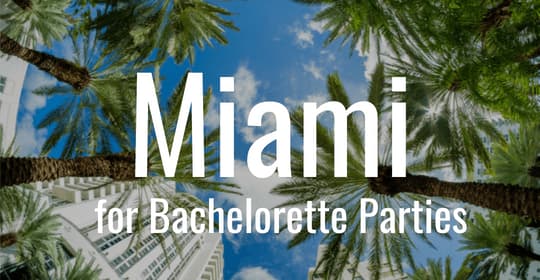 Miami Bachelorette Itinerary