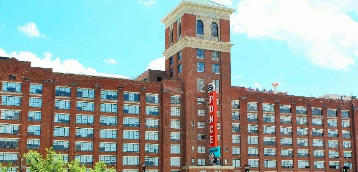 The front of Ponce City Market